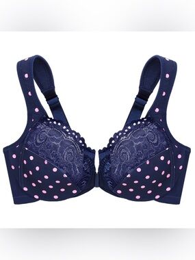 Glamorise Elegance Front Close Wonderwire Bra